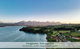 Chalet - Ferienwohnungen - Biohof Stoeger - Panoramasuedbalkon - Grandiose Aussicht Auf See, Berge Und Schloss Neuschwanstein